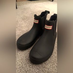 Hunter Boots, size 8, worn once